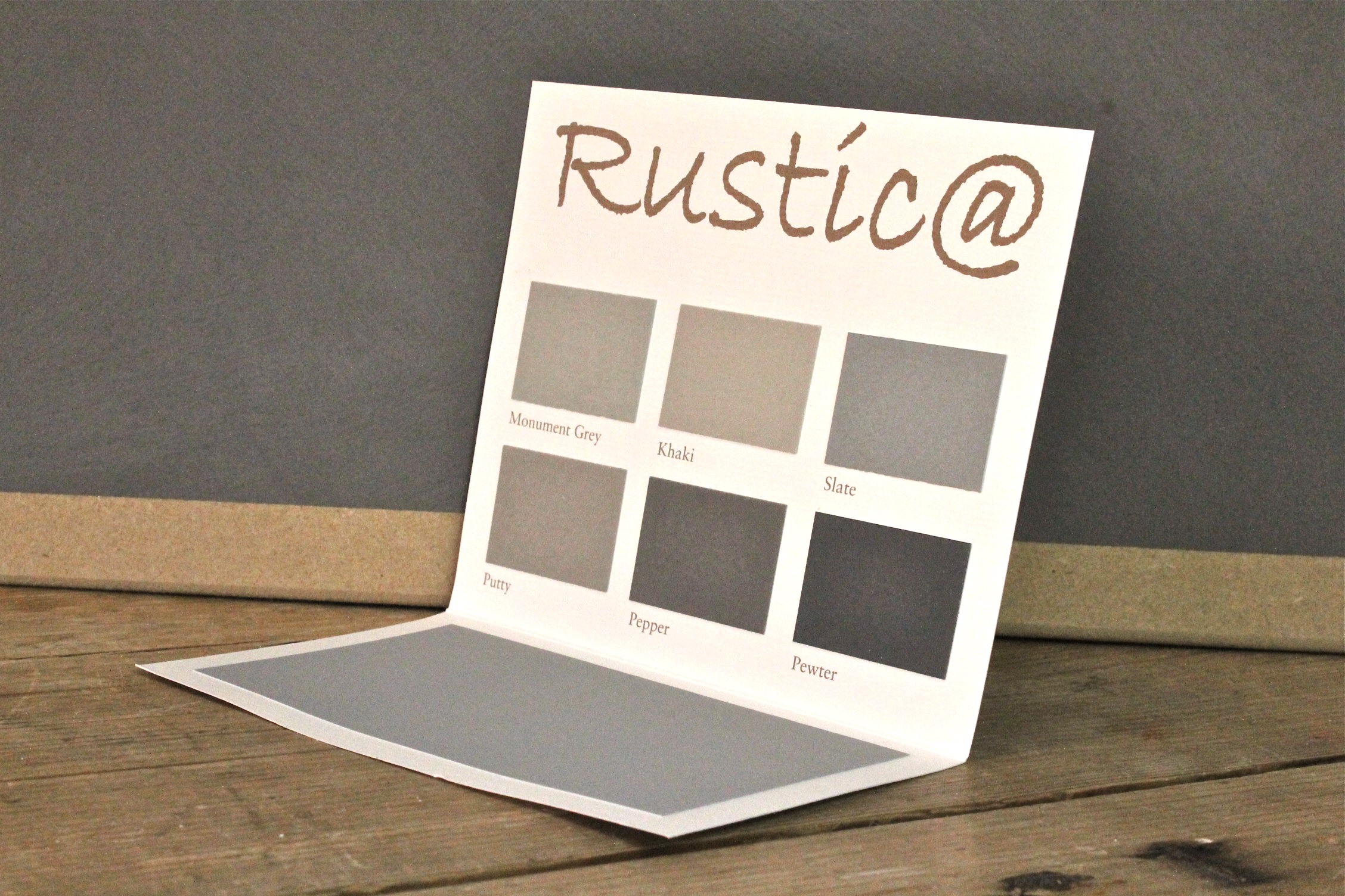Packhus color chart rustica